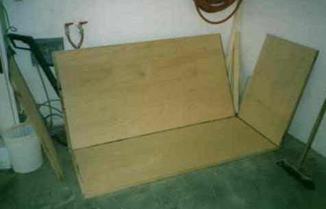 Holz-Zuschnitt